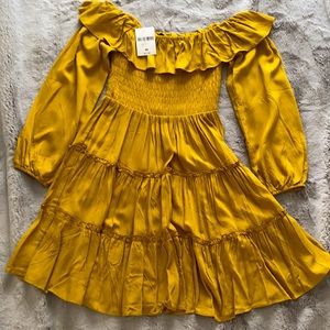 SOLD Forever 21 Woven Chiffon Mini Dress